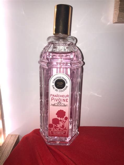 Christine Darvin Fraîcheur Pivoine Eau de Cologne INCI Beauty