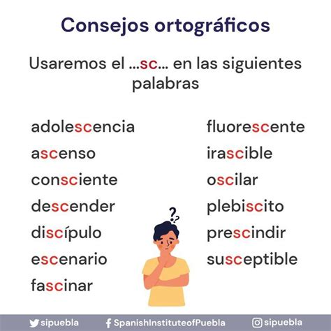 Consejos ortográficos Palabras de ortografía Conectores gramaticales