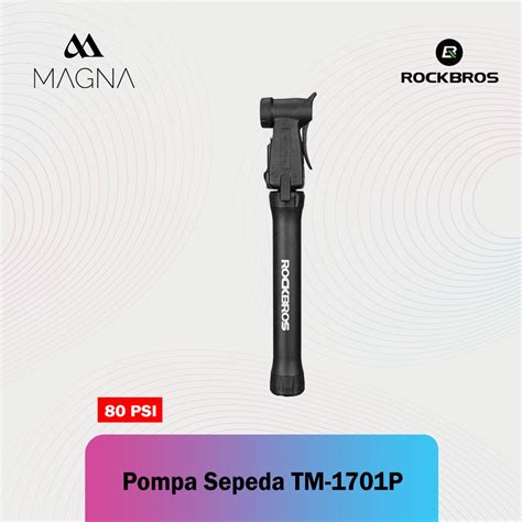 Jual Pompa Ban Sepeda Rockbros Tm P Mini Portable Pump High