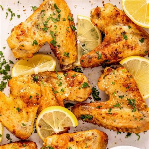 Lemon Pepper Wings Oven Or Air Fryer The Big Man S World