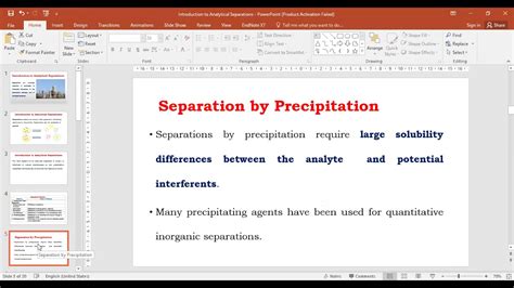 Analytical Separations And Solvent Extraction Youtube