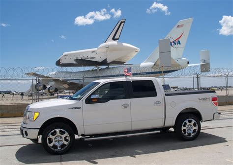 Space Shuttle Enterprise And My Former 11 F150 Lariat Pic Taken On