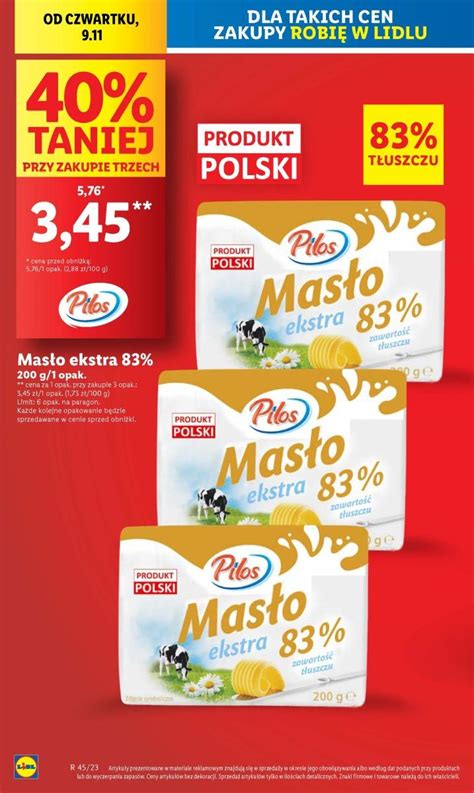 Gazetka Promocyjna I Reklamowa Lidl Lidl Od Czwartku Od 09 11 2023