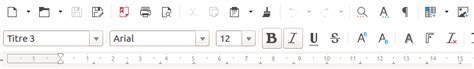 Personnaliser L Interface De Libreoffice Libreoffice