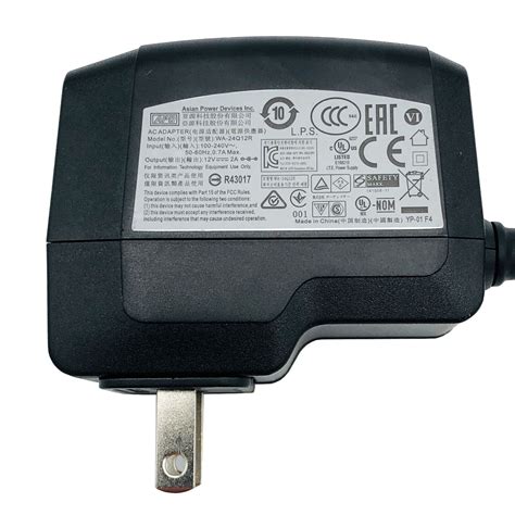 Genuine Apd Wa Q R Ac Power Adapter V A Power Supply Plug In