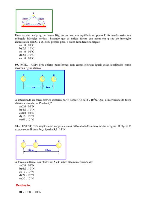 Exercicios Forca Eletrica Pdf