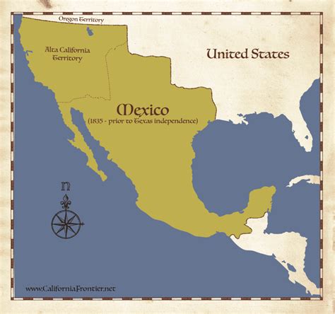 Mexico Map Before Usa – Topographic Map of Usa with States