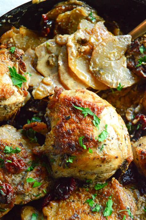 Garlic Braised Chicken Thighs Recipe With Potatoes This Is How I Cook