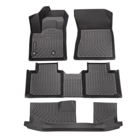 TPE All Weather 3D Tech Design Deep Dish Matting Car Floor Mats For