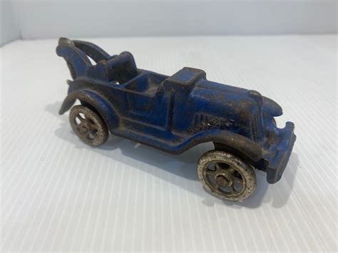 Arcade Cast Iron Tow Wrecker Truck 1920s Iapello Arts And Antiques