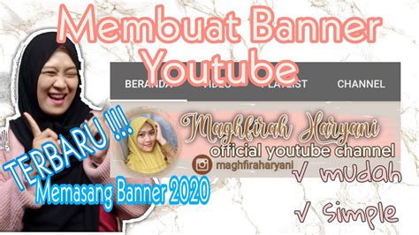 New Tutorial Membuat Banner Sampul Youtube Dan Memasangnya Versi