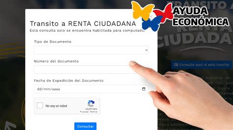 Link Oficial Para Consultar El Pago De Renta Ciudadana Notisubsidios