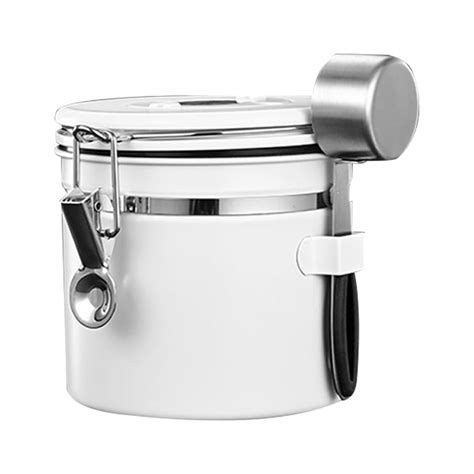 Yguping 304 Stainless Steel Coffee Bean Canister Organizer With Date