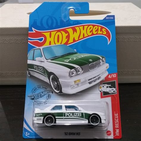 Jual Hot Wheels 92 BMW M3 Putih Polizei Di Lapak Biger Store Bukalapak