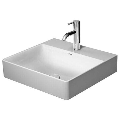 Lavabo Duravit Durasquare Sans Trop Pleinavec Plage De Robinettrie