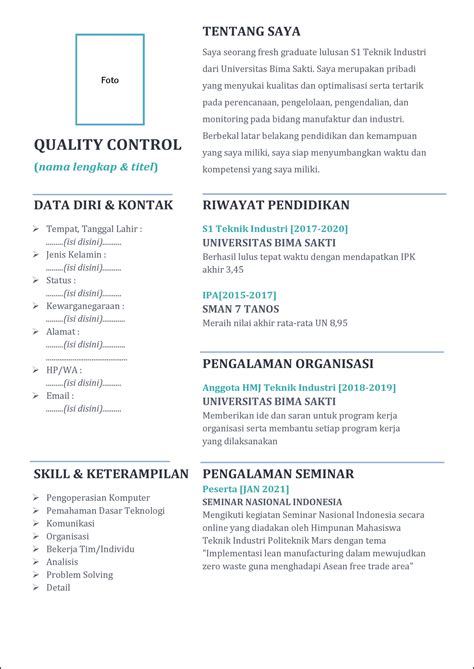 Cara Membuat Resume Tentang Diri Sendiri Contoh Surat Resmi