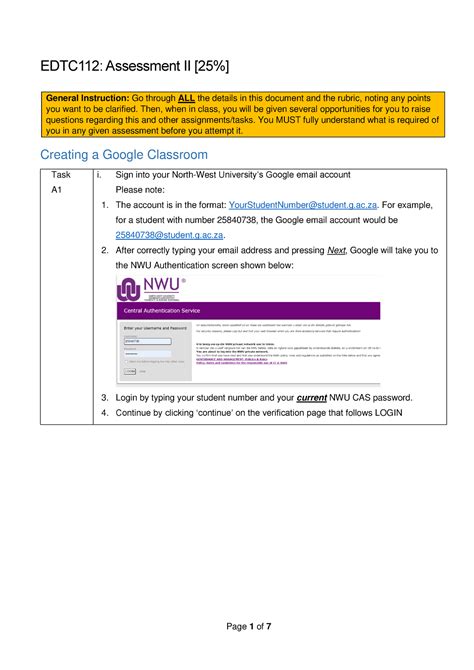 2023 Assign Ii V1 Quiz Edtc112 Assessment Ii 25 General