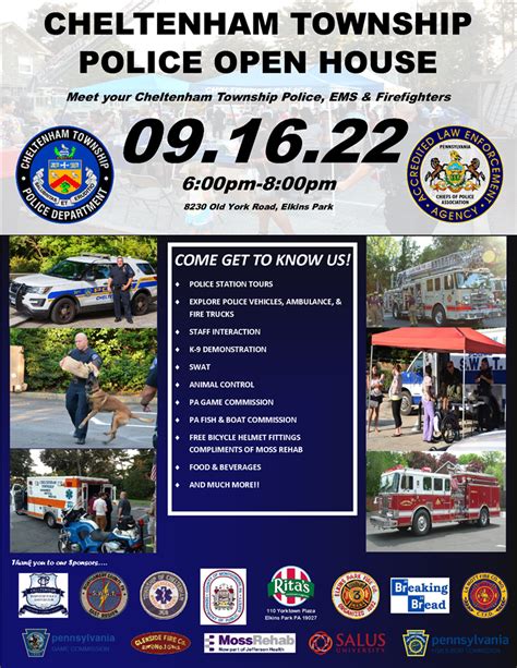 Cheltenham Police Dept Open House 9/16 - News Story