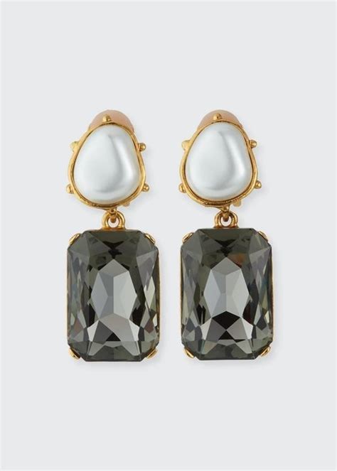 Oscar De La Renta Clip Boucles D Oreilles Catawiki