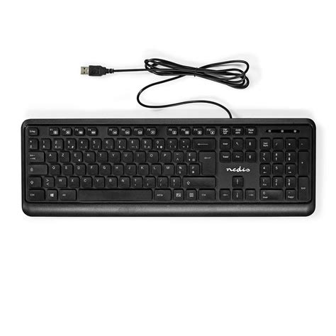 Wired Keyboard Usb Usb Powered Multimedia Azerty Fr Layout Yes