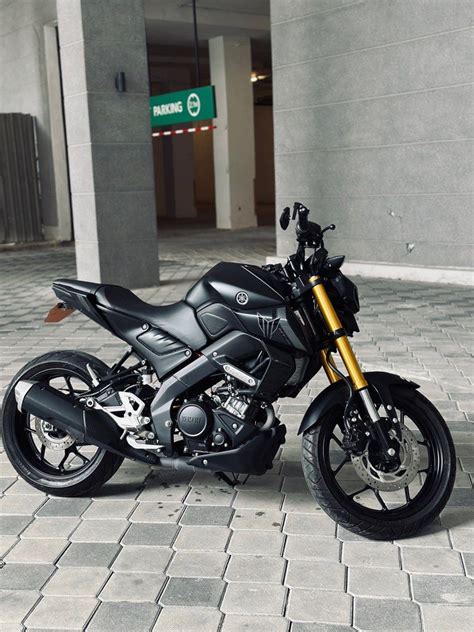 Yamaha MT15 Black, Motorbikes on Carousell