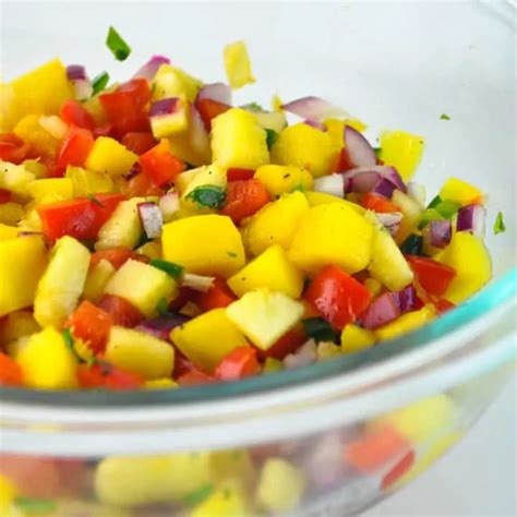 Pineapple Mango Salsa The Culinary Compass