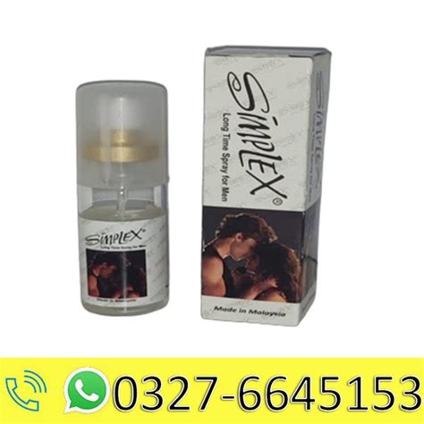 Simplex Long Time Delay Spray For Men In Pakistan 0327 6645153