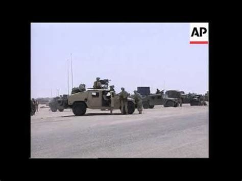 GWT Huge US Military Convoy Crosses Border YouTube