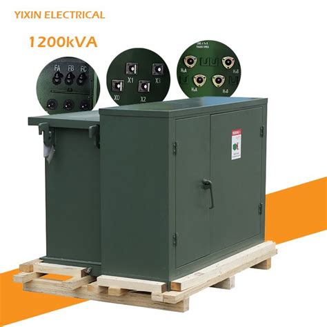 Kva Phase Hv Mv Electric Outdoor Power High Voltage Pad Mounted