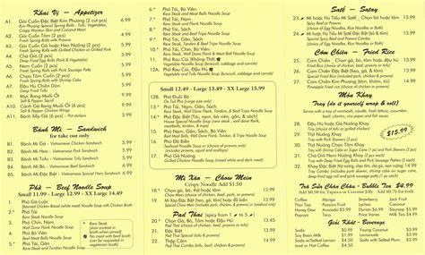 Kim Phuong PDF Menu – Kim Phuong Restaurant