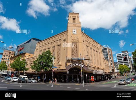 Facade Of Aucklands Civic Theatre New Zealand Stock Photo Alamy