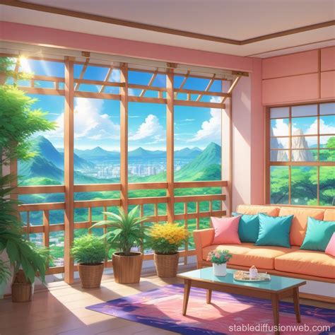 Uplifting Anime Moment Stable Diffusion Online