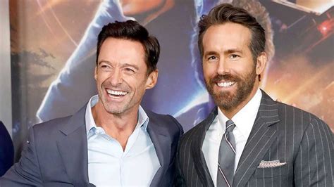 From Pretend Rivals To Co Stars The Ryan Reynolds Hugh Jackman Saga