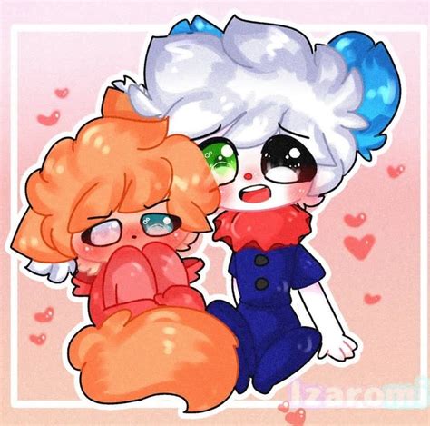 Foxy X Clawny En 2021 Dibujos Anime De Amor Dibujos Hermosos