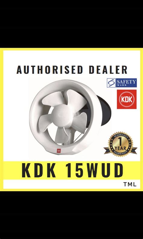 Kdk Exhaust Fan Wud Furniture Home Living Home Improvement