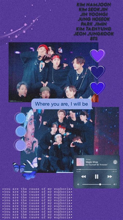 Bts Aesthetic Wallpaper Dark Purple Hydrangea Imagesee