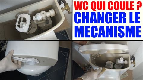 Toilette Qui Fuit Wc Qui Coule Changer Mecanisme De Chasse Et Robinet