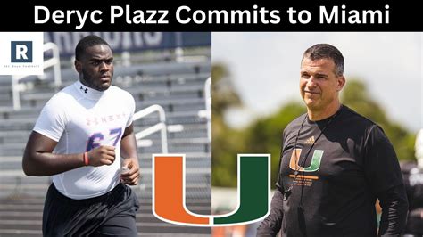 Did The Miami Hurricanes Find A Diamond In The Rough Deryc Plazz