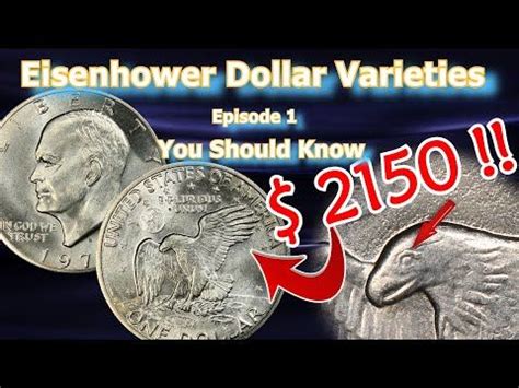 Eisenhower Dollar Varieties Worth Money You Should Know Ep 1 1971