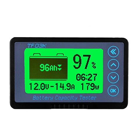 Indicateur de niveau de batterie de voiture électrique Coulomb TF03K