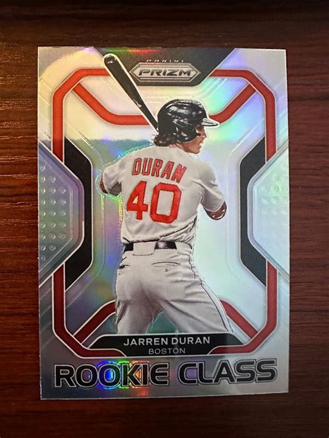 2022 Prizm Jarren Duran Rookie Class Prizm Insert No RC 5 Boston Red