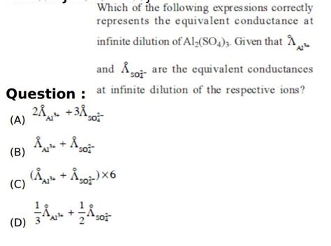 Which Of The Following Expressions Correctly Represents The Equivalent