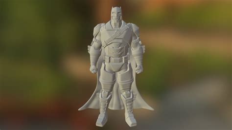 Batman Armored Dawn Of Justice 3d Model By Abaiao [20d6a11] Sketchfab