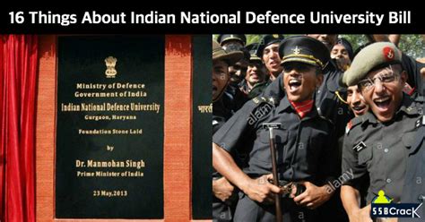 16 Things About Indian National Defence University Bill