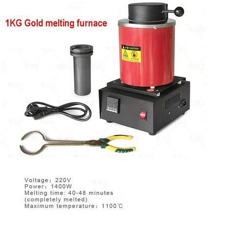 Kgs Gold Melting Furnace Mini Induction Heating Gold Silver Brass