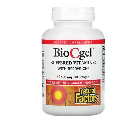 Natural Factors Biocgel Buffered Vitamin C With Berryrich 500 Mg 90 Softgels Lazada Ph