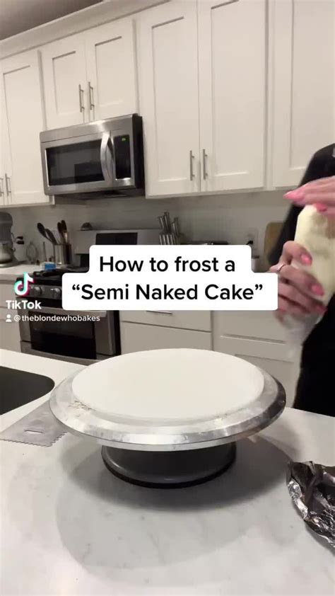 16K Views 165 Reactions How To Frost A Semi Naked Style Cake I