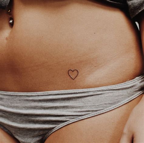 Minimalist Heart Tattoo