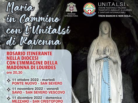 Unitalsi Rosario Itinerante Nella Diocesi A Castiglione L11 Agosto