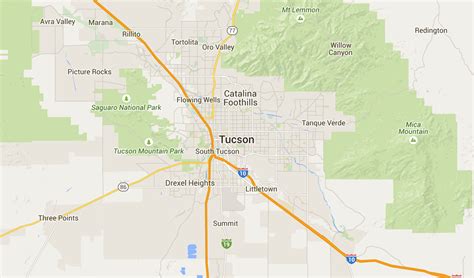 Tucson, AZ Neighborhood Map - Best & Worst Neighborhoods Tucson Az, Oh ...